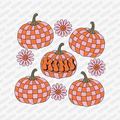 Checkered Pumpkin Mimi - DTF Transfer - PrintPony™