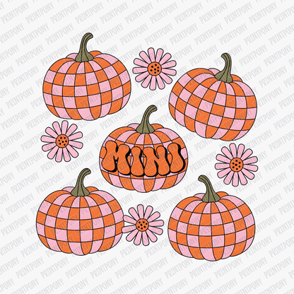 Checkered Pumpkin Mimi - DTF Transfer - PrintPony™