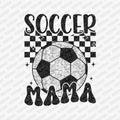 Checkered Soccer Mama DTF Transfer - PrintPony