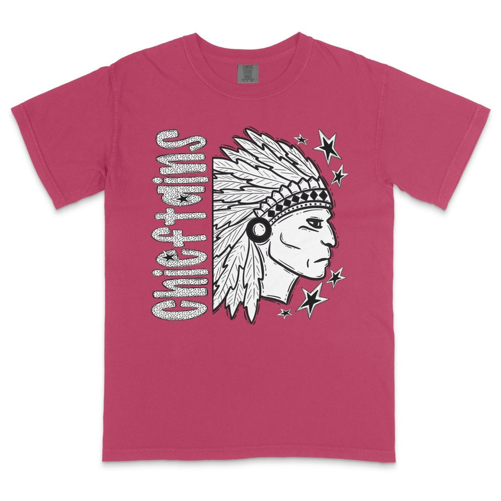 Chieftains Mascot Dotted Design DTF Transfer - PrintPony