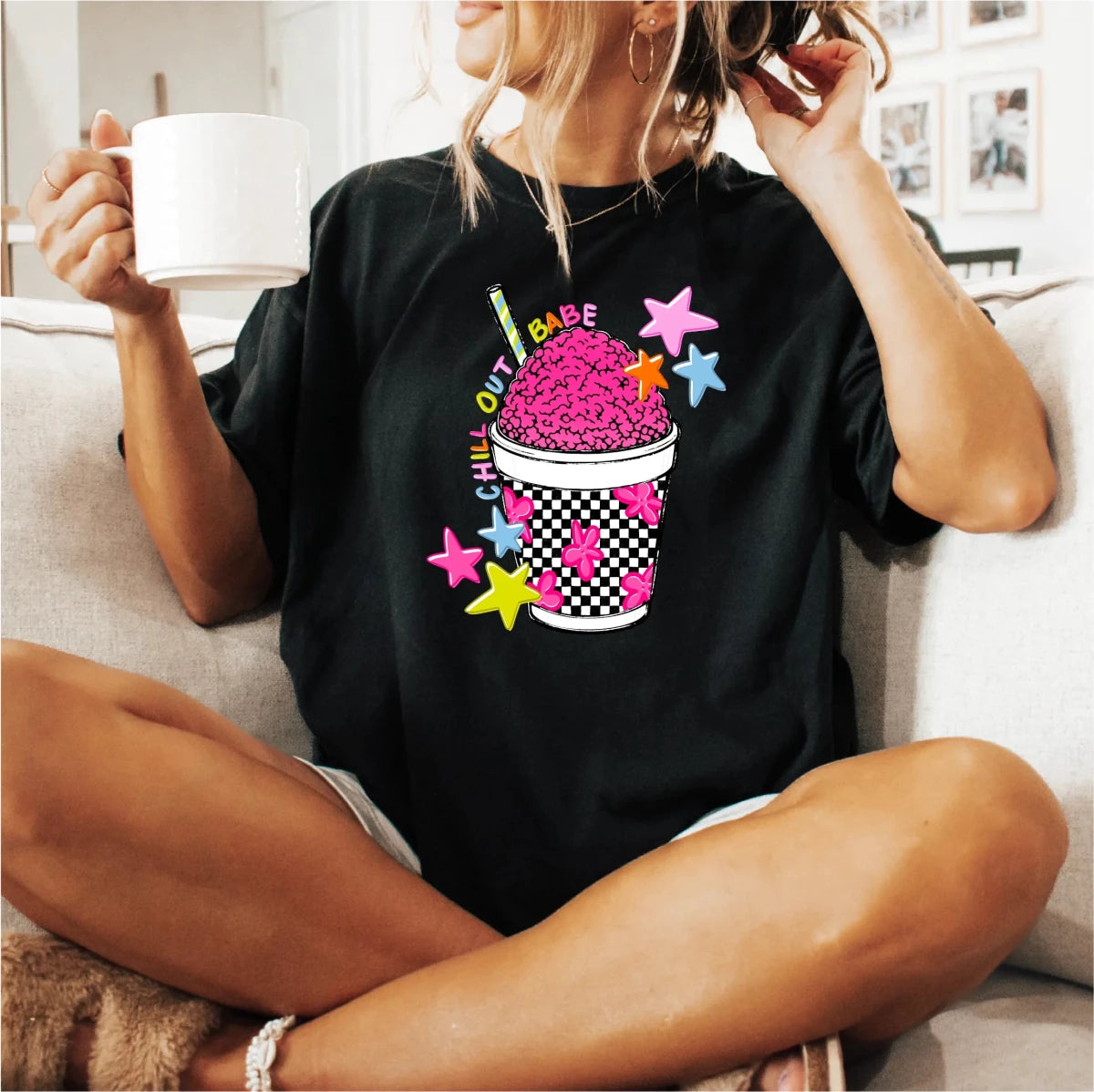 Chill Out Babe DTF transfer - PrintPony