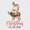 Christmas on the Farm DTF Transfer - Print Pony‚Äö√ë¬¢