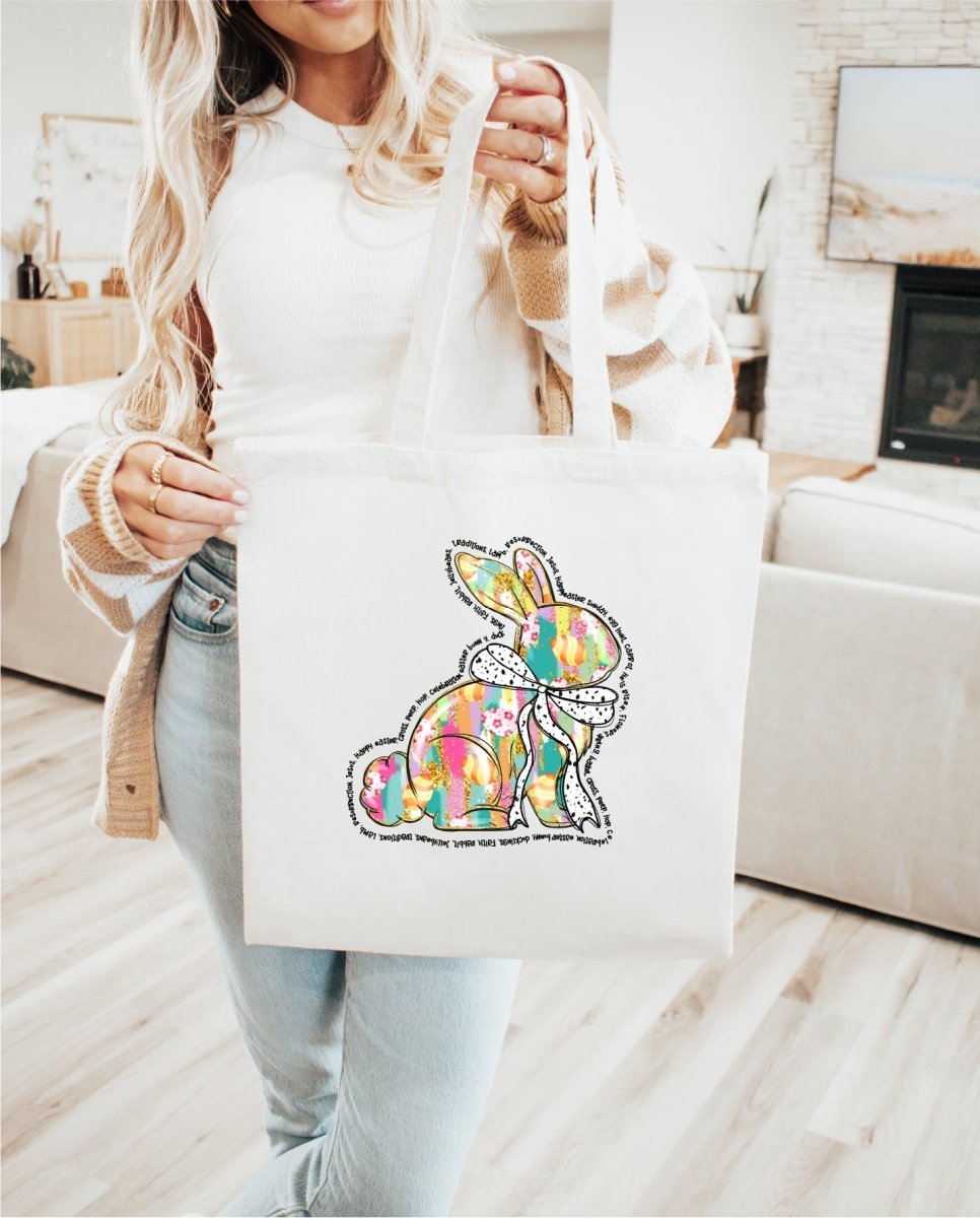 Coquette Abstract Bunny DTF transfer - PrintPony