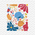 Coquette Baseball Game Day DTF Transfer - PrintPony