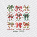 Coquette Bows Galatians 5:22 - 23 DTF Transfer - PrintPony