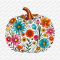 Coquette Floral Pumpkin - DTF Transfer - PrintPony™