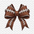 Coquette Football Ribbon DTF Transfer - PrintPony™
