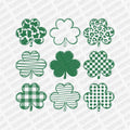 Coquette Green Shamrocks DTF Transfer - PrintPony