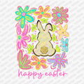 Coquette Happy Easter DTF Transfer - PrintPony