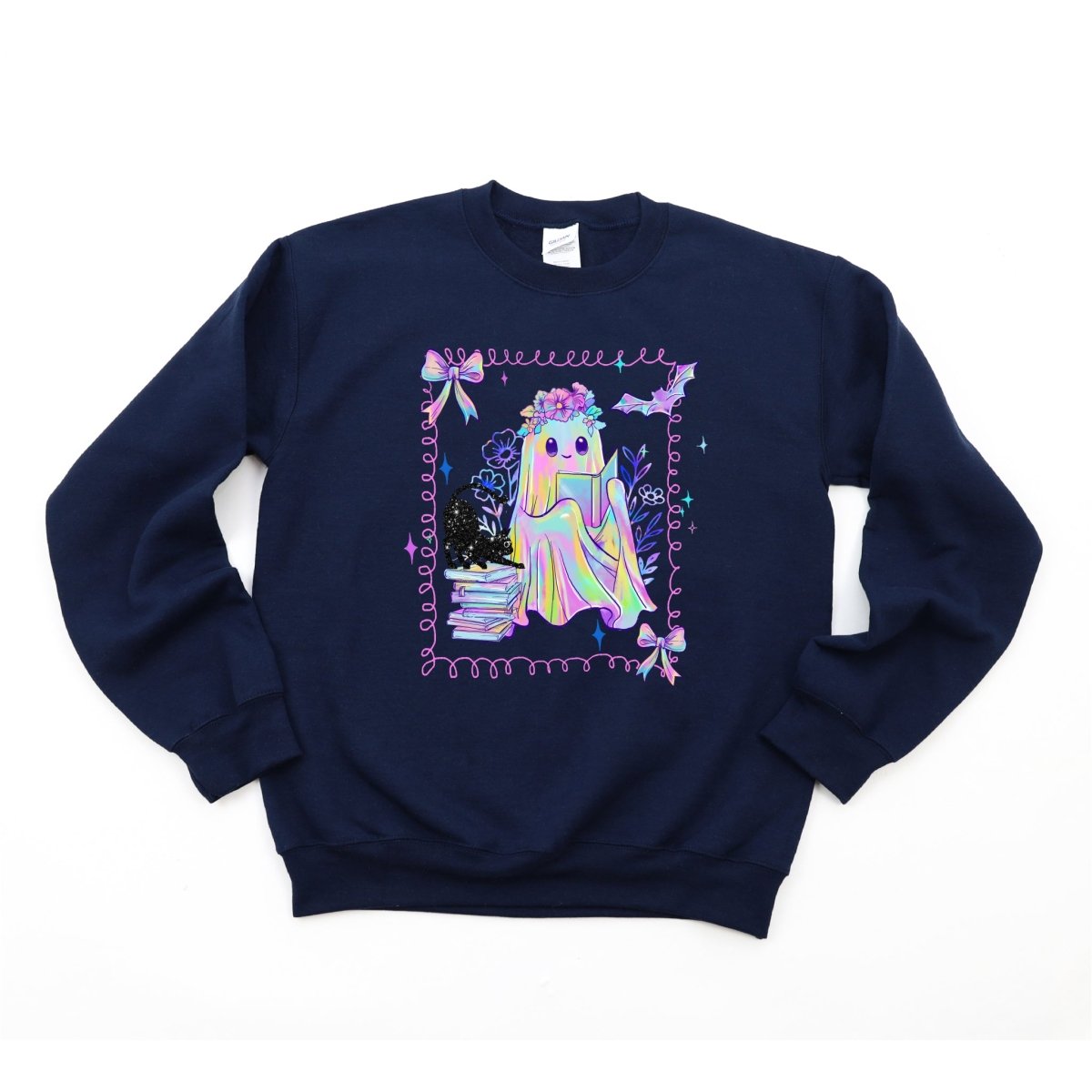 Coquette Iridescent Ghost DTF Transfer - PrintPony