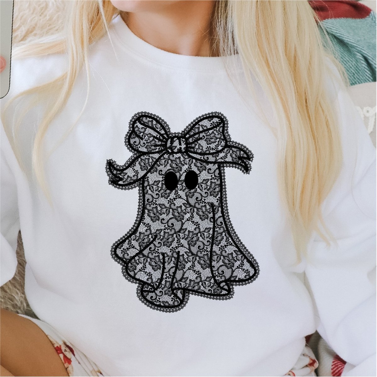 Coquette Lacey Ghost DTF Transfer - PrintPony™