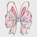Coquette Ribbon and Bunny Ears DTF transfer - PrintPony