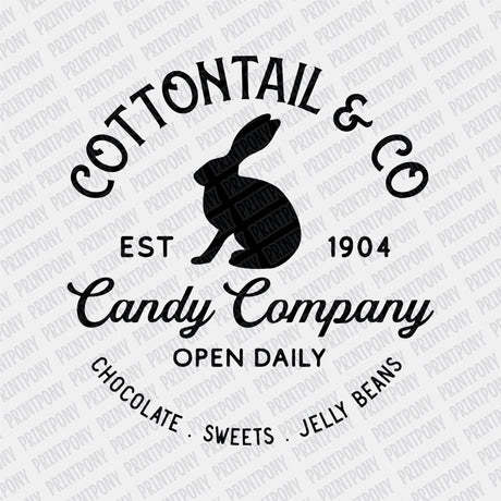 Cottontail & Co Candy Company DTF Transfer - Print Pony™