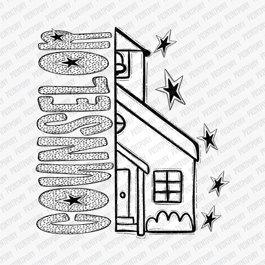 Counselor Dotted DTF transfer - PrintPony