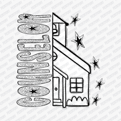 Counselor Dotted DTF transfer - PrintPony™
