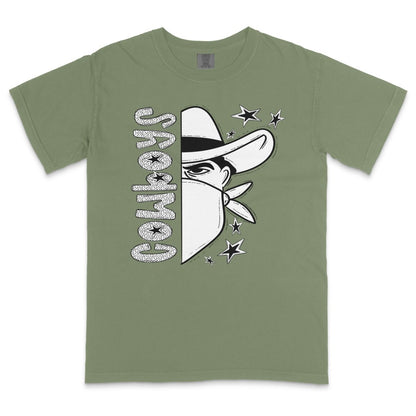 Cowboys Mascot Dotted Design DTF Transfer - PrintPony™