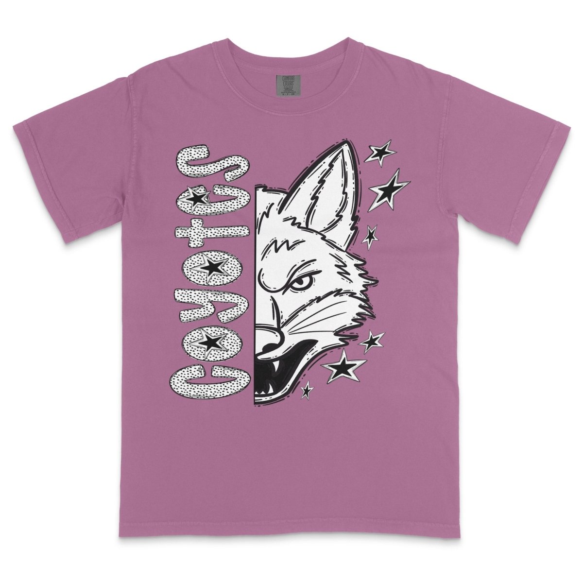 Coyotes Mascot Dotted Design DTF Transfer - PrintPony™