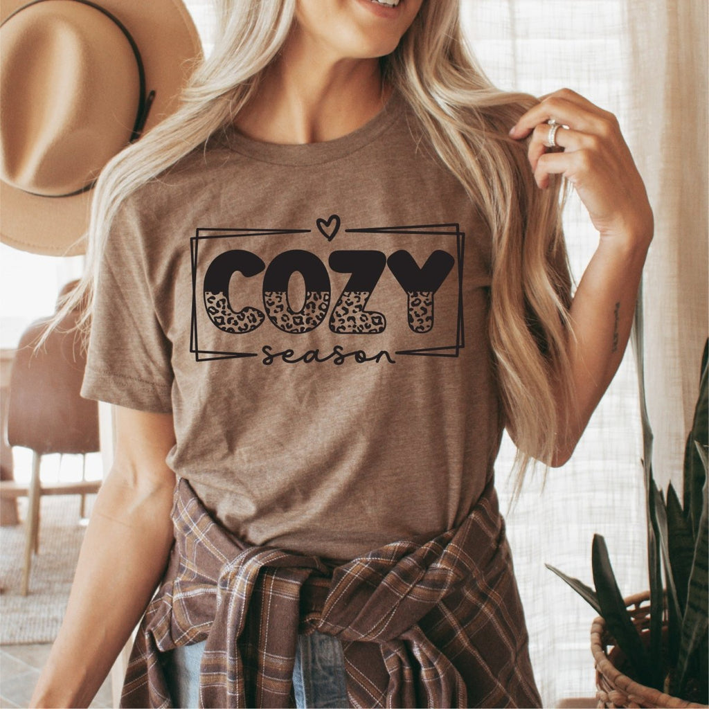 Cozy Season Leopard Print - DTF Transfer - PrintPony™