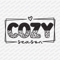 Cozy Season Leopard Print - DTF Transfer - PrintPony™
