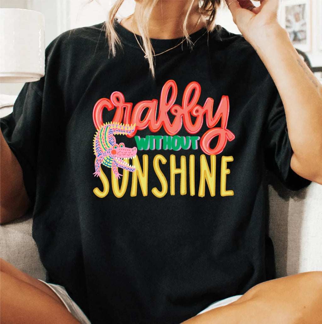 Crabby Without Sunshine DTF transfer - PrintPony