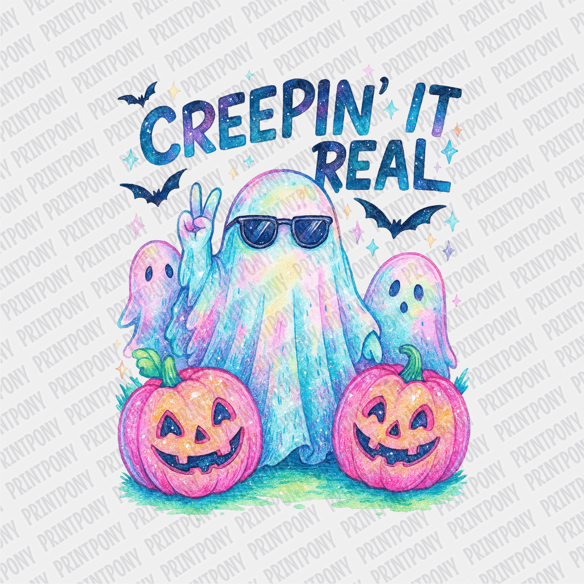 Creepin' it Real DTF Transfer - PrintPony