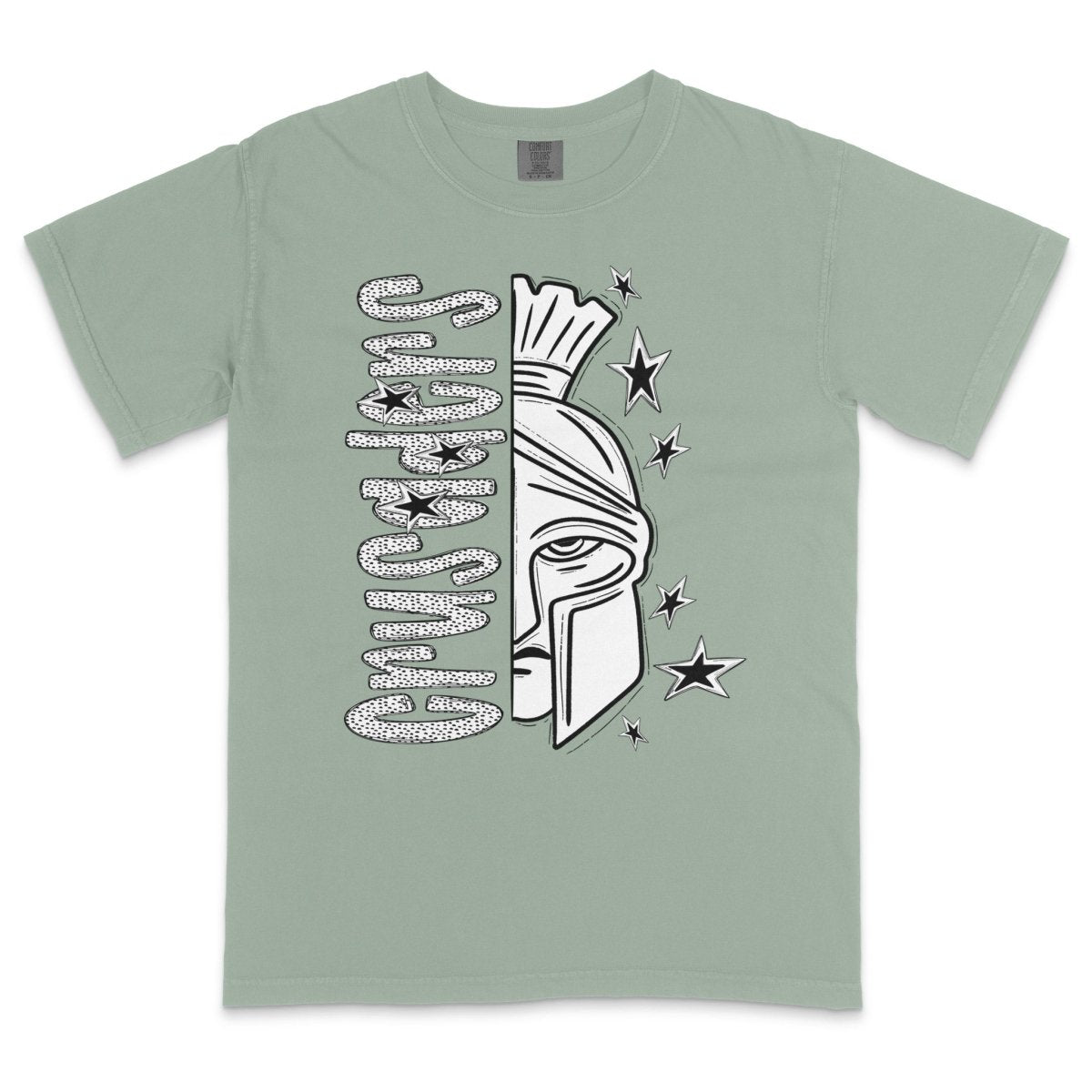 Crusaders Mascot Dotted Design DTF Transfer - PrintPony