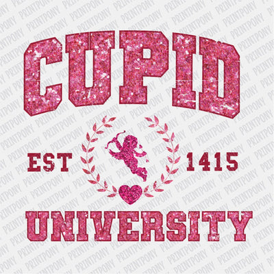 Cupid University (Distressed) DTF Transfer - Print Pony™