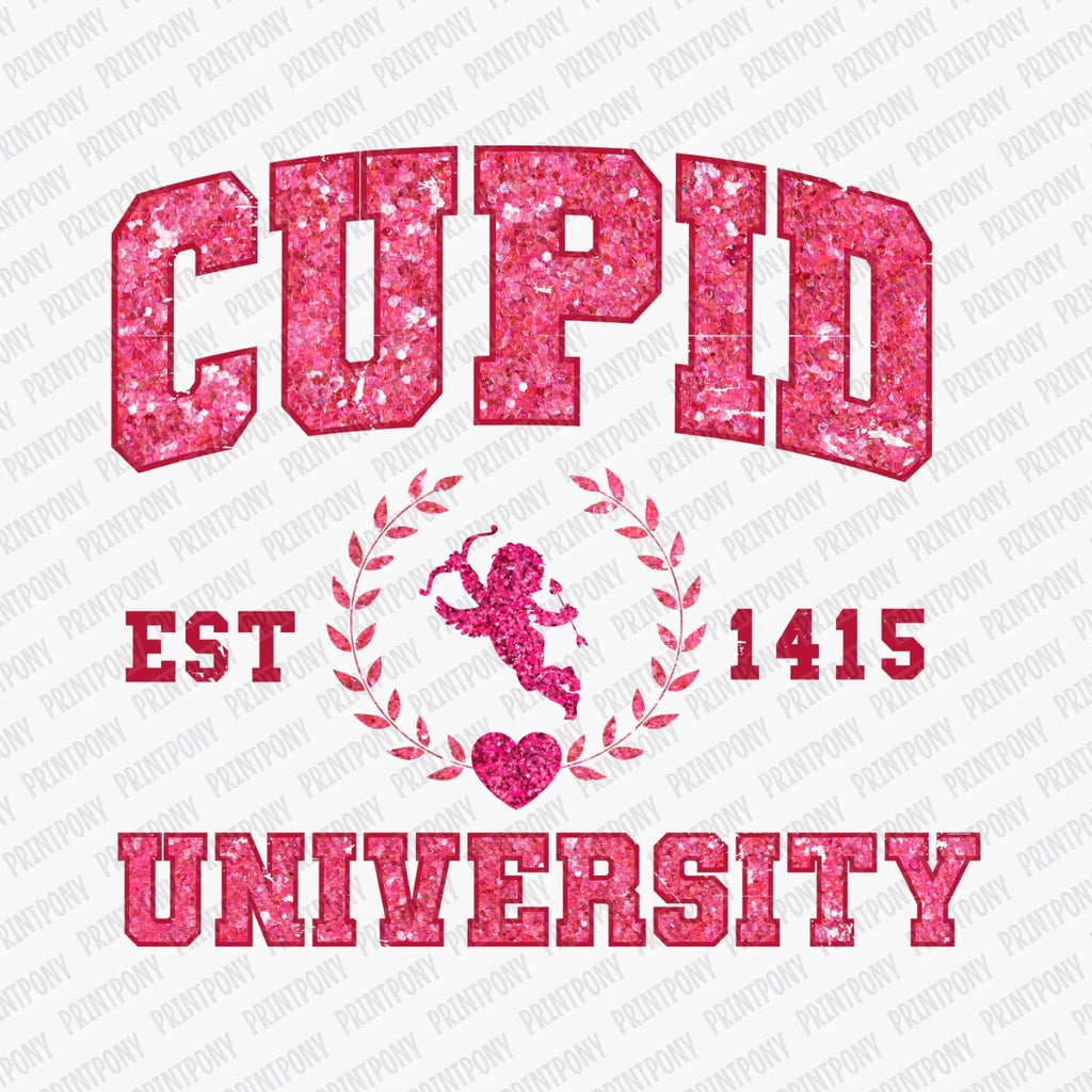 Cupid University Valentine DTF Transfer - PrintPony