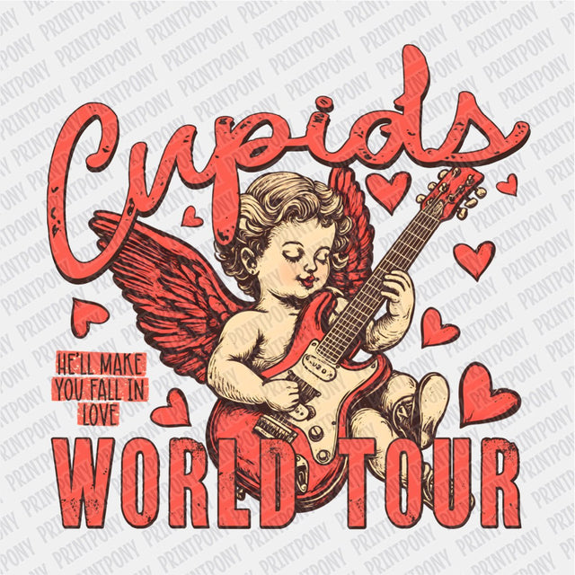 Cupid's World Tour DTF Transfer - Print Pony™