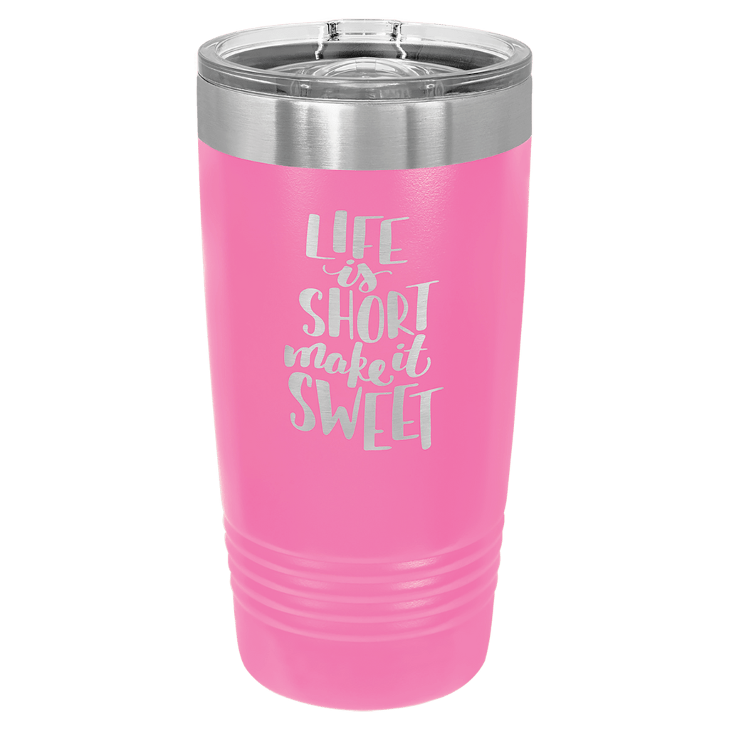 Custom Engraved 20 oz. Logo Tumblers - Print Pony™