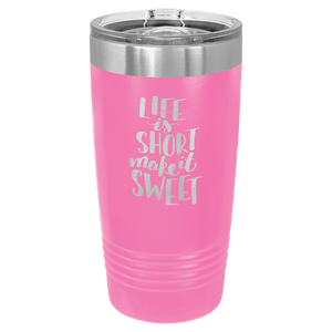 Custom Engraved 20 oz. Logo Tumblers - Print Pony™