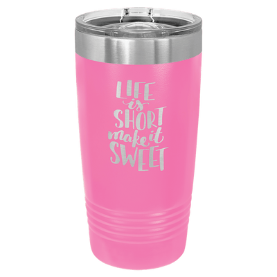 Custom Engraved 20 oz. Logo Tumblers - Print Pony™