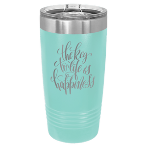 Custom Engraved 20 oz. Logo Tumblers - Print Pony™