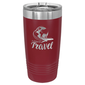 Custom Engraved 20 oz. Logo Tumblers - Print Pony™