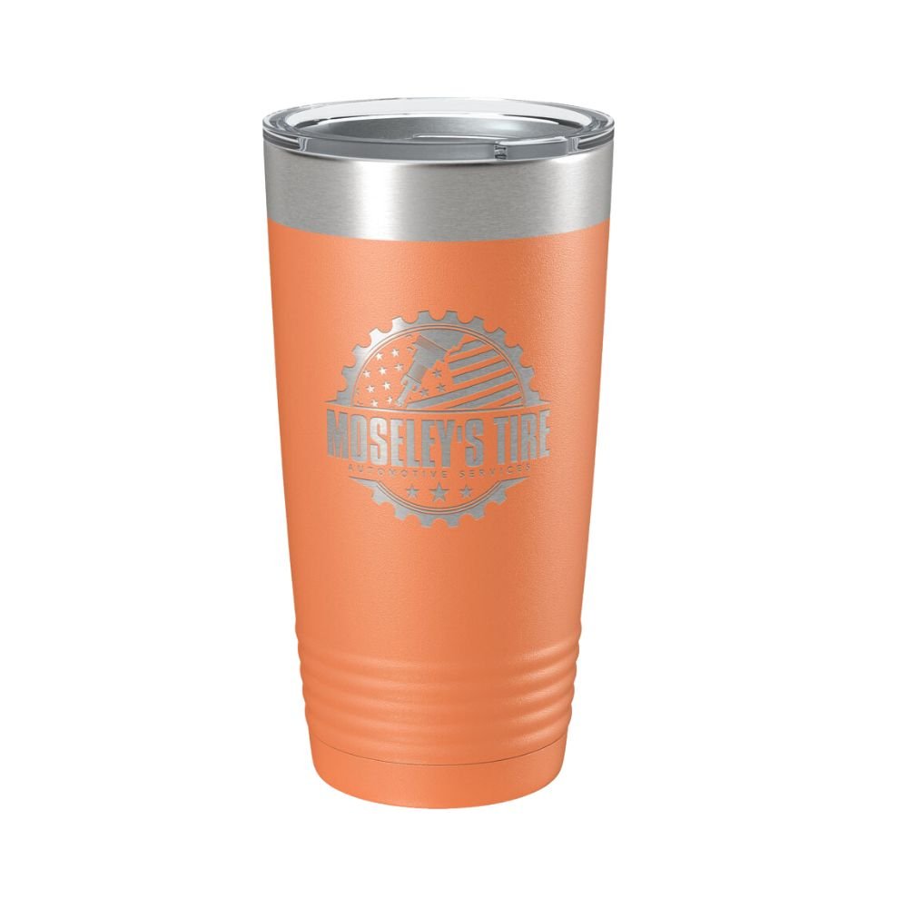 Custom Engraved 20 oz. Logo Tumblers - Print Pony™