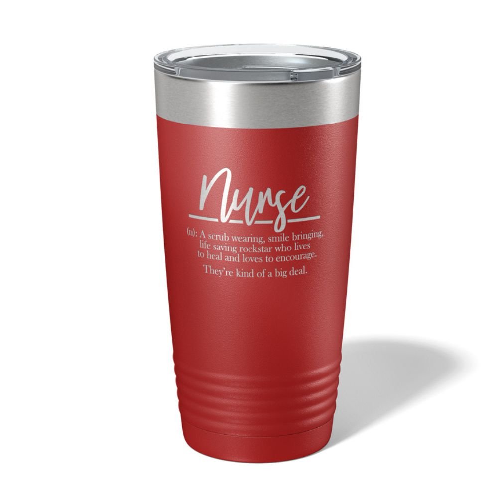 Custom Engraved 20 oz. Logo Tumblers - Print Pony™