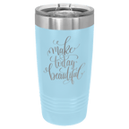 Custom Engraved 20 oz. Logo Tumblers - Print Pony™