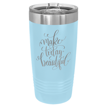 Custom Engraved 20 oz. Logo Tumblers - Print Pony™
