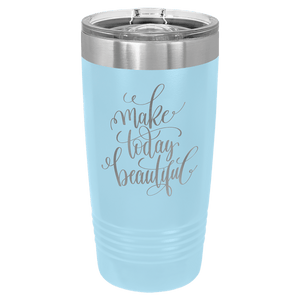 Custom Engraved 20 oz. Logo Tumblers - Print Pony™