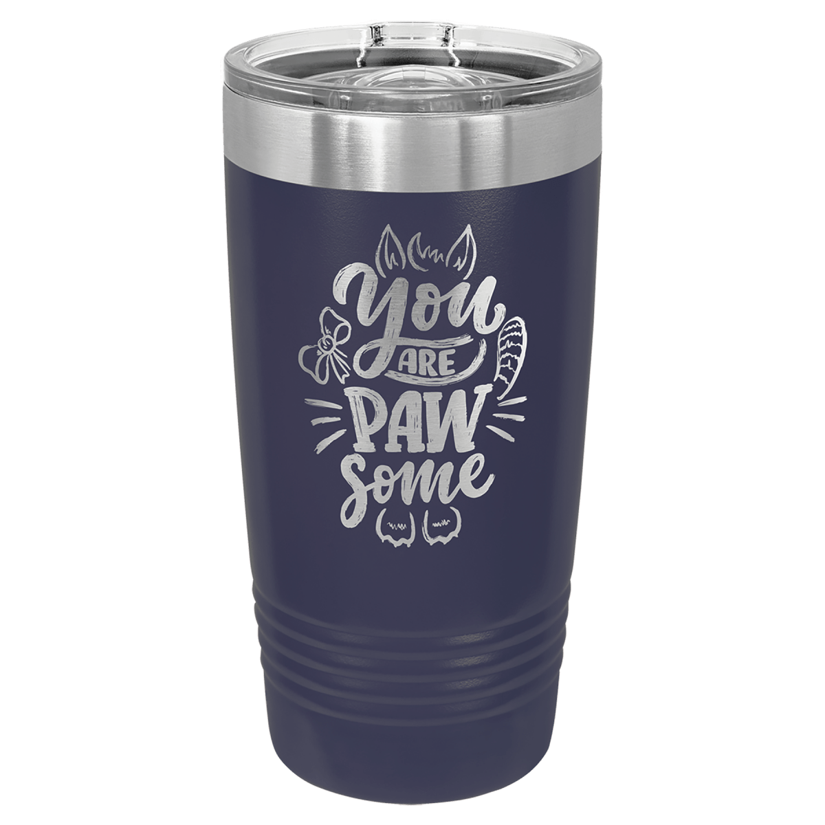 Custom Engraved 20 oz. Logo Tumblers - Print Pony™