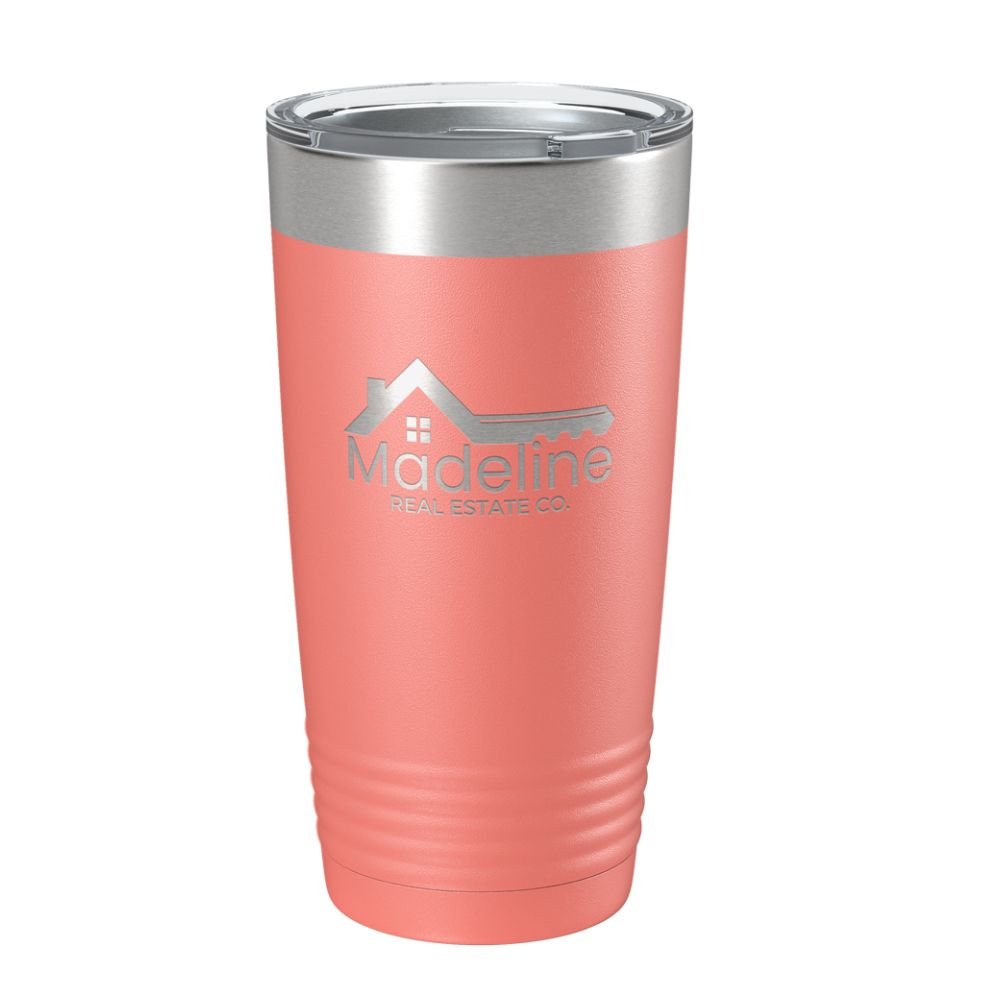 Custom Engraved 20 oz. Logo Tumblers - Print Pony™