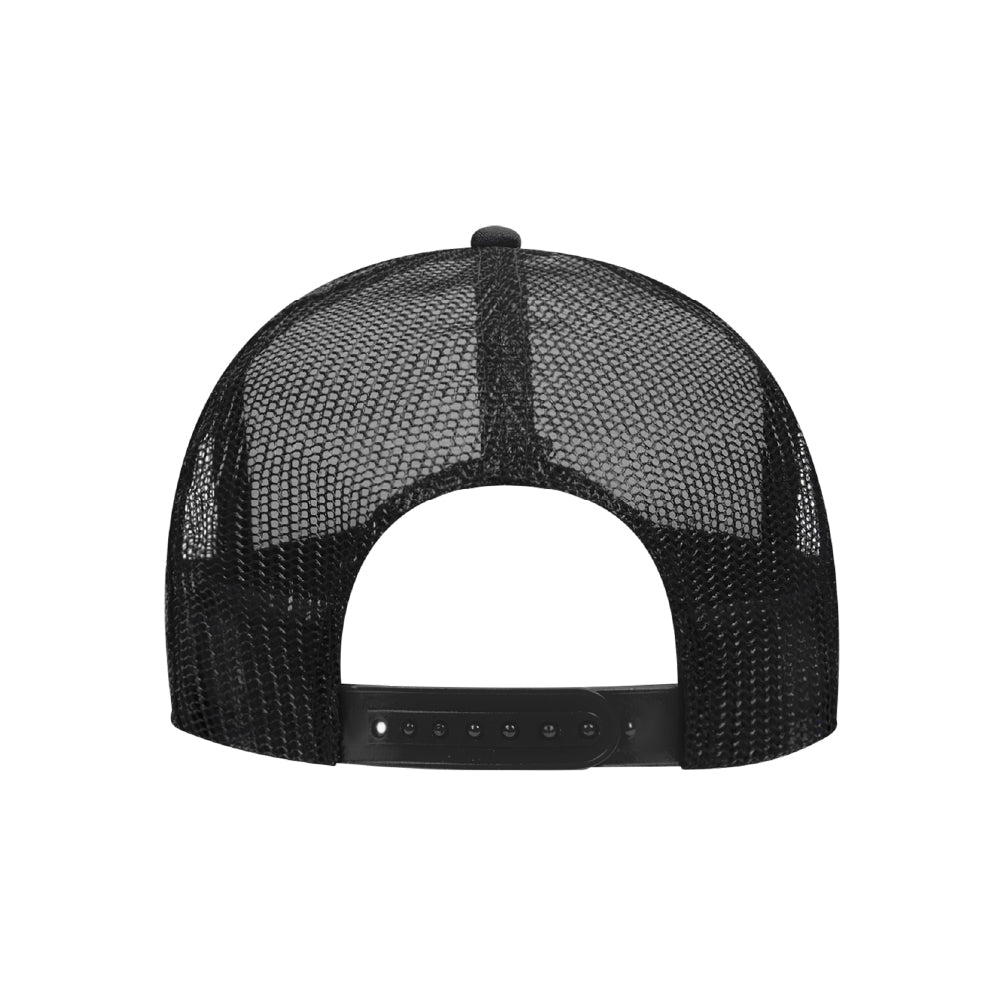 Custom Printed Foam OTTO Trucker Cap - Black/white - PrintPony