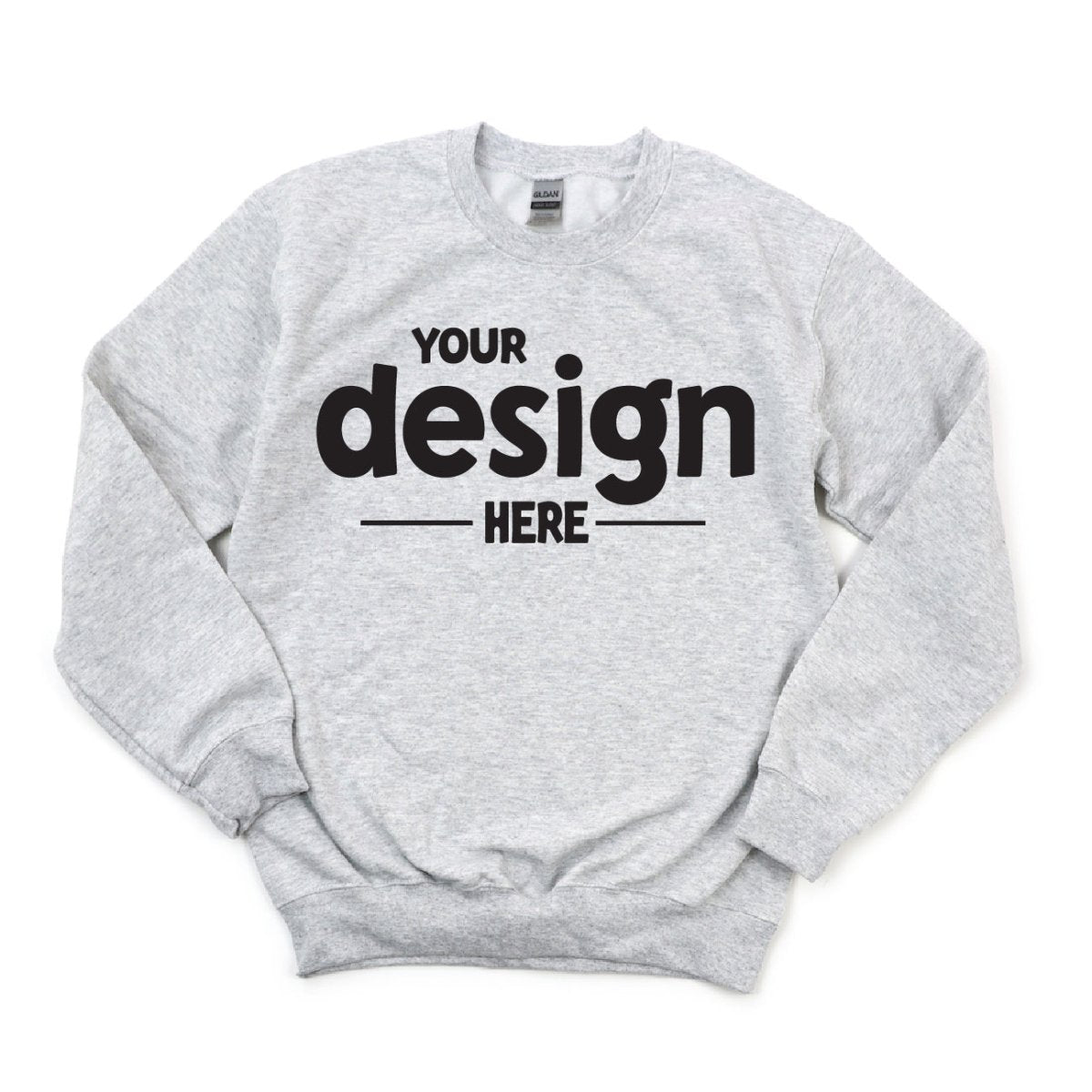 Custom Printed Gildan 18000 Unisex Crewneck Sweatshirt - Print Pony™