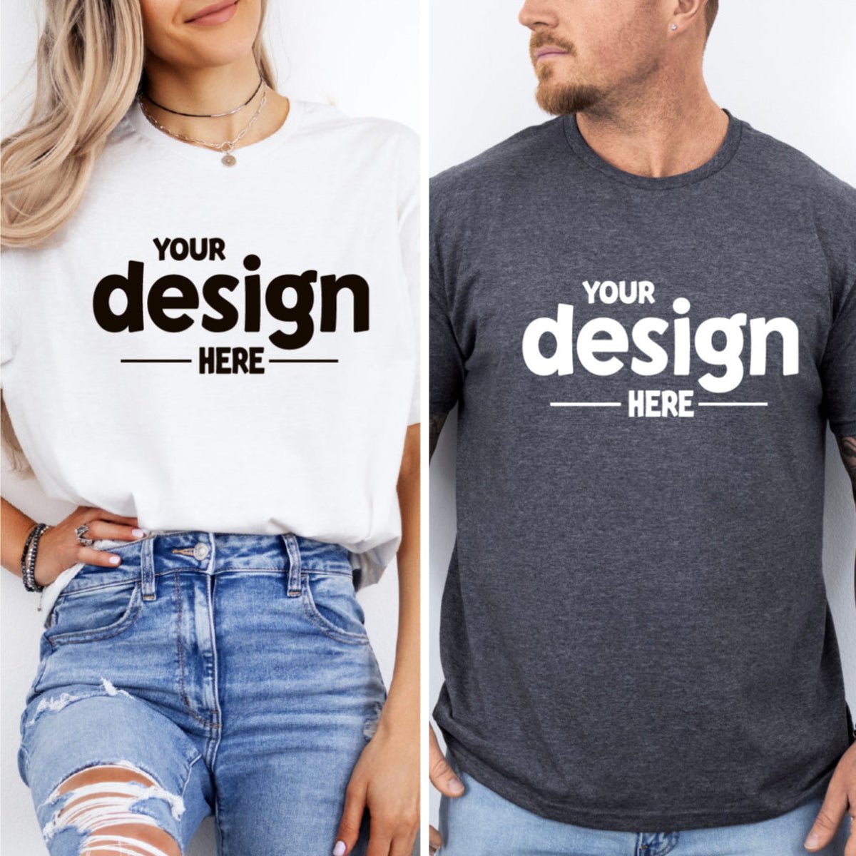 Custom Tees Examples Custom Printed Cotton Tees - Unisex – PrintPony