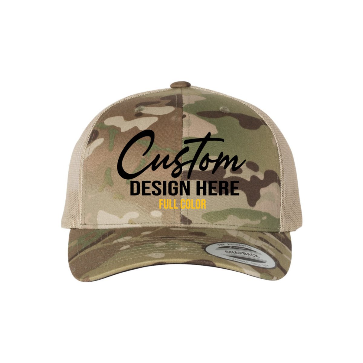 Custom Yupoong 6606 Trucker Hat - PrintPony