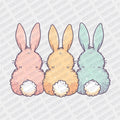Cute Easter Bunnies DTF Transfer - Print Pony