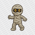 Cute Faux Embroidered Mummy DTF Transfer - PrintPony