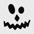 Cute Scarecrow Face Halloween DTF Transfer - PrintPony