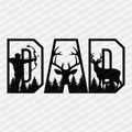 Dad Deer Hunting DTF Transfer - PrintPony®