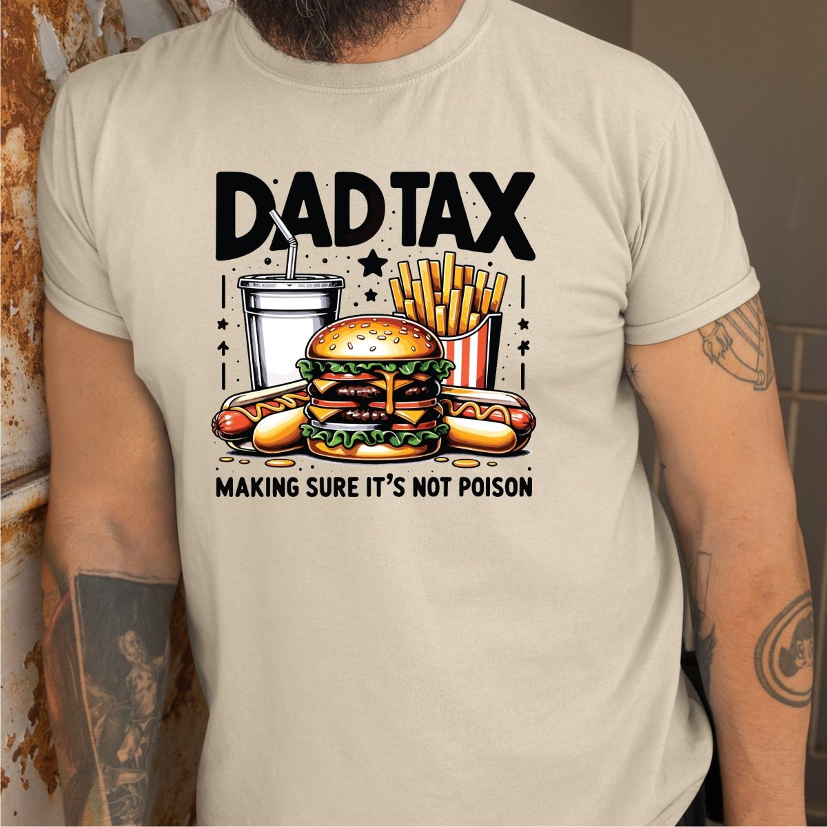 Dad Food Tax DTF Transfer - PrintPony